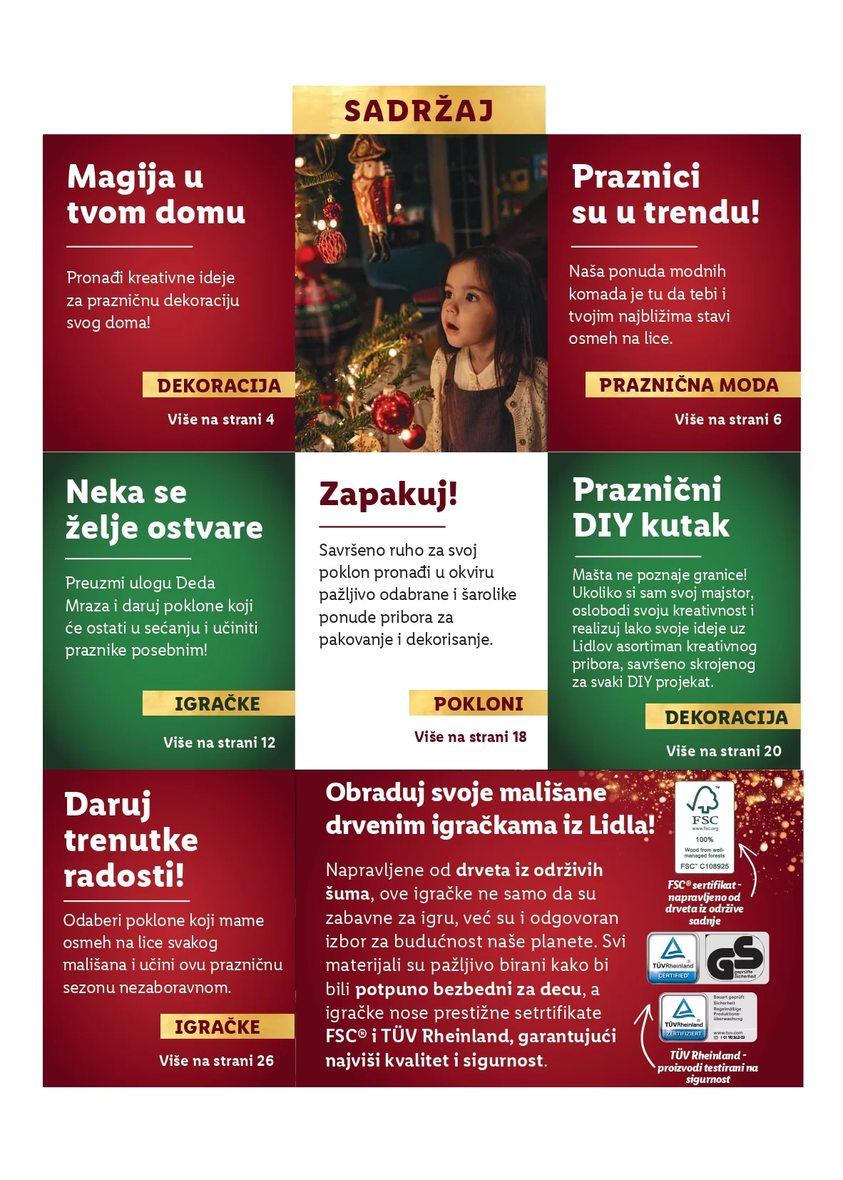 Lidl katalog NOVOGODIŠNJA MAGIJA 28.11.2024. do isteka zaliha