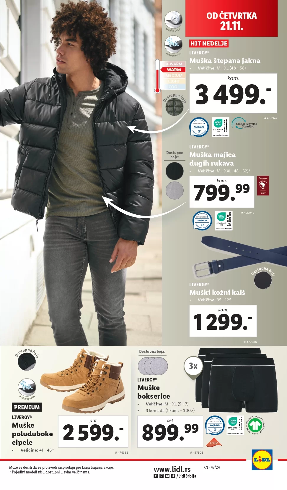 Lidl katalog NEPREHRANA 21-27.11.2024.
