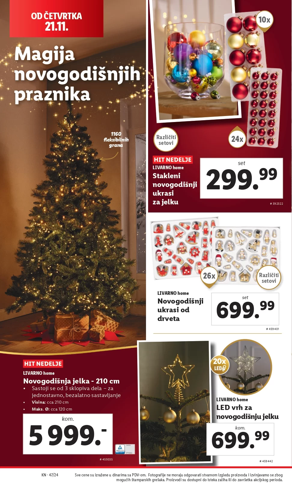 Lidl katalog NEPREHRANA 21-27.11.2024.