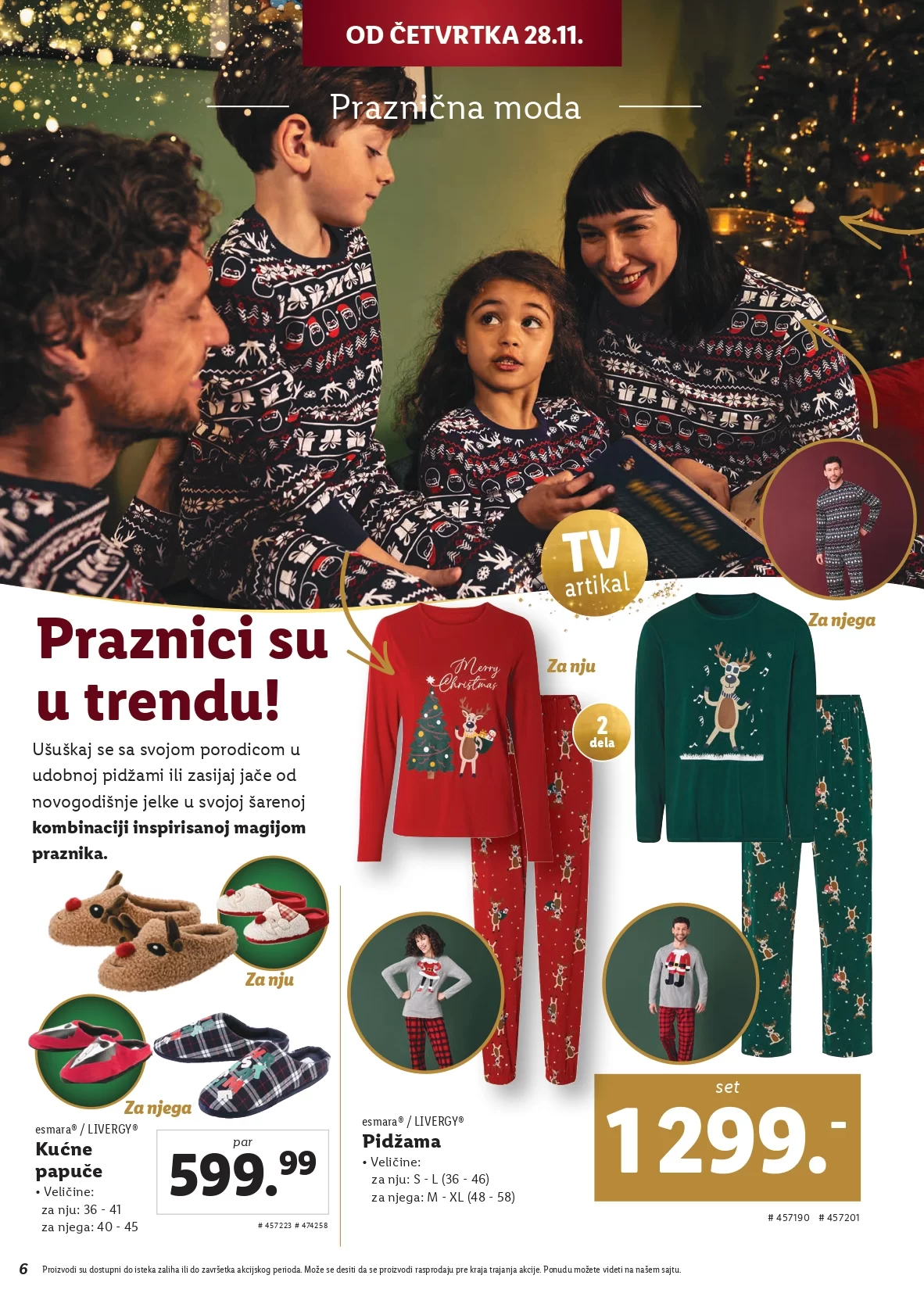 Lidl katalog NOVOGODIŠNJA MAGIJA 28.11.2024. do isteka zaliha