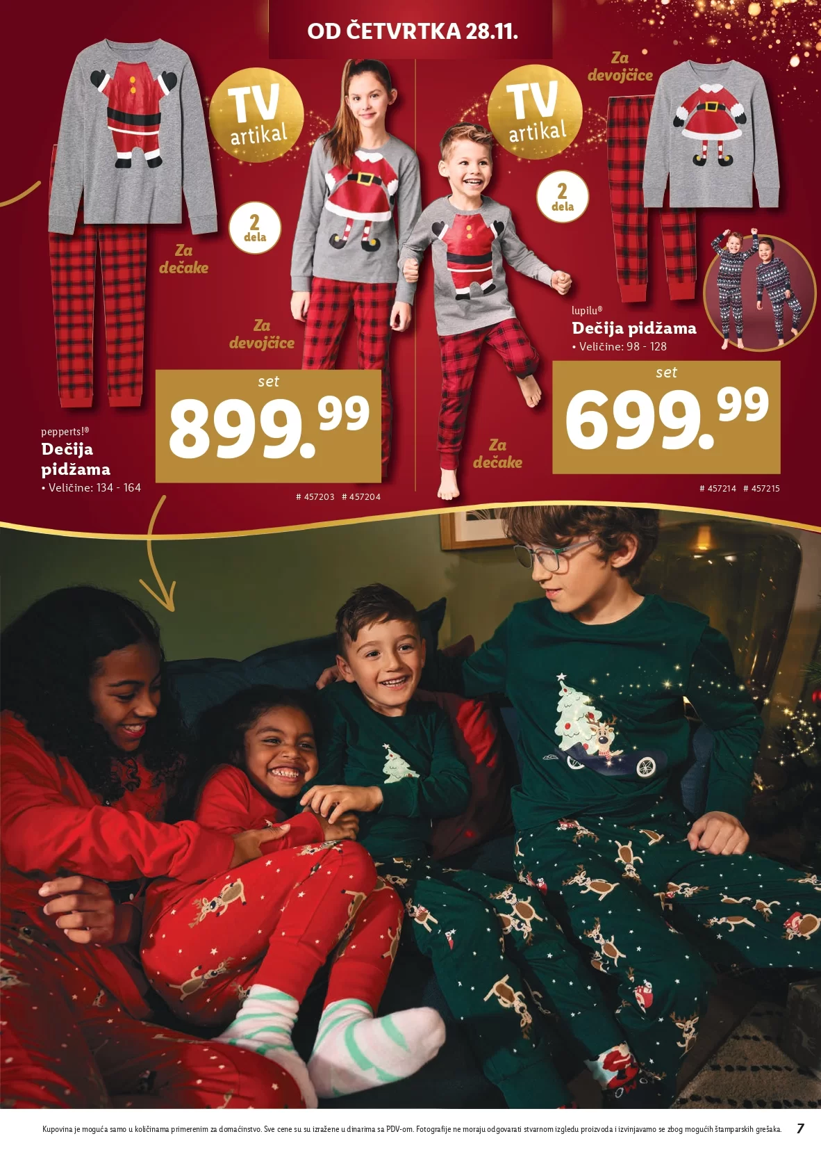 Lidl katalog NOVOGODIŠNJA MAGIJA 28.11.2024. do isteka zaliha