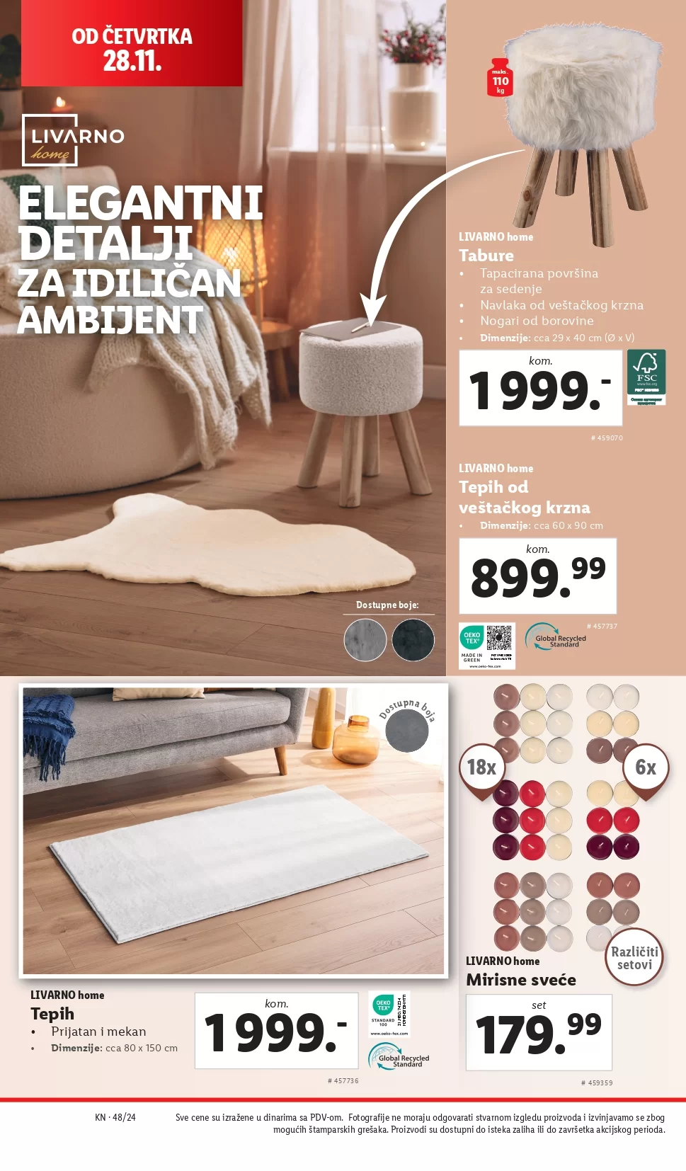 Lidl katalog NEPREHRANA 28.11-4.12.2024.