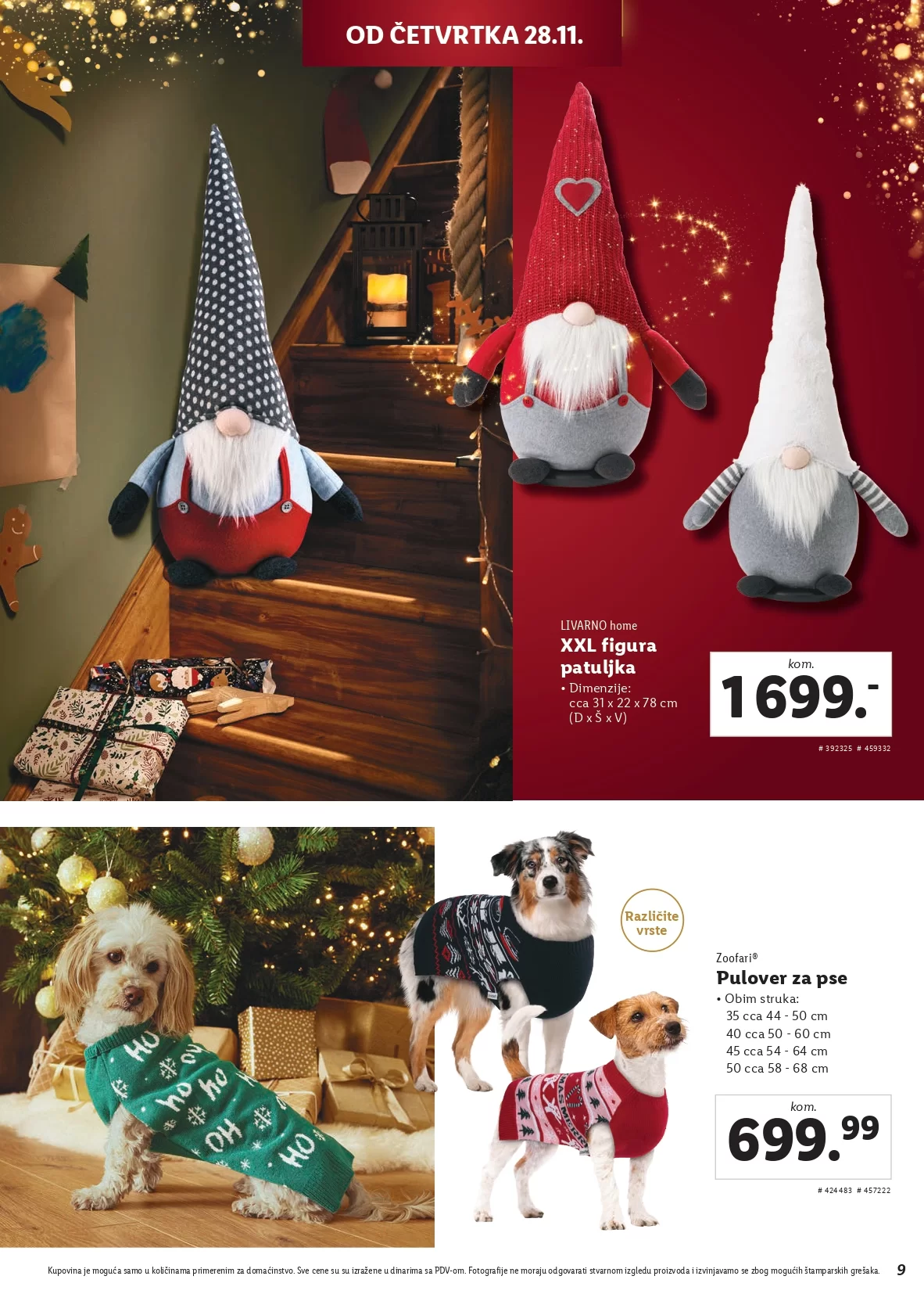 Lidl katalog NOVOGODIŠNJA MAGIJA 28.11.2024. do isteka zaliha