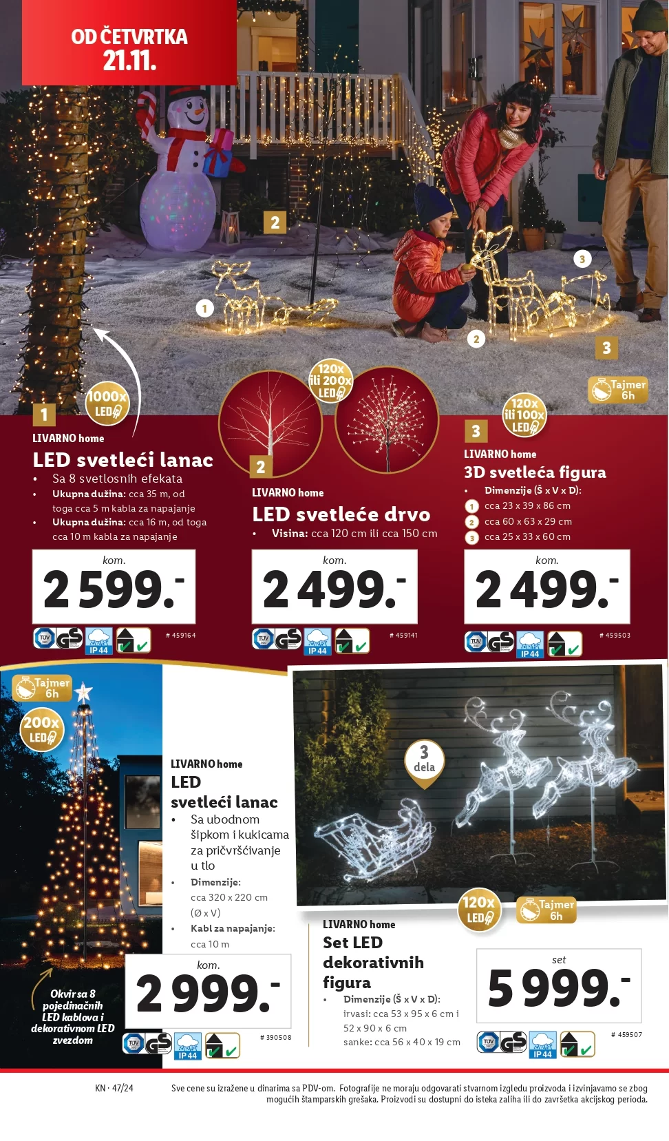 Lidl katalog NEPREHRANA 21-27.11.2024.