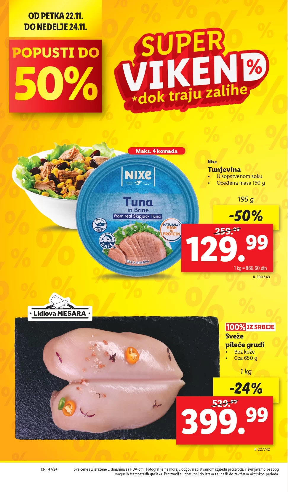 Lidl katalog NEPREHRANA 21-27.11.2024.
