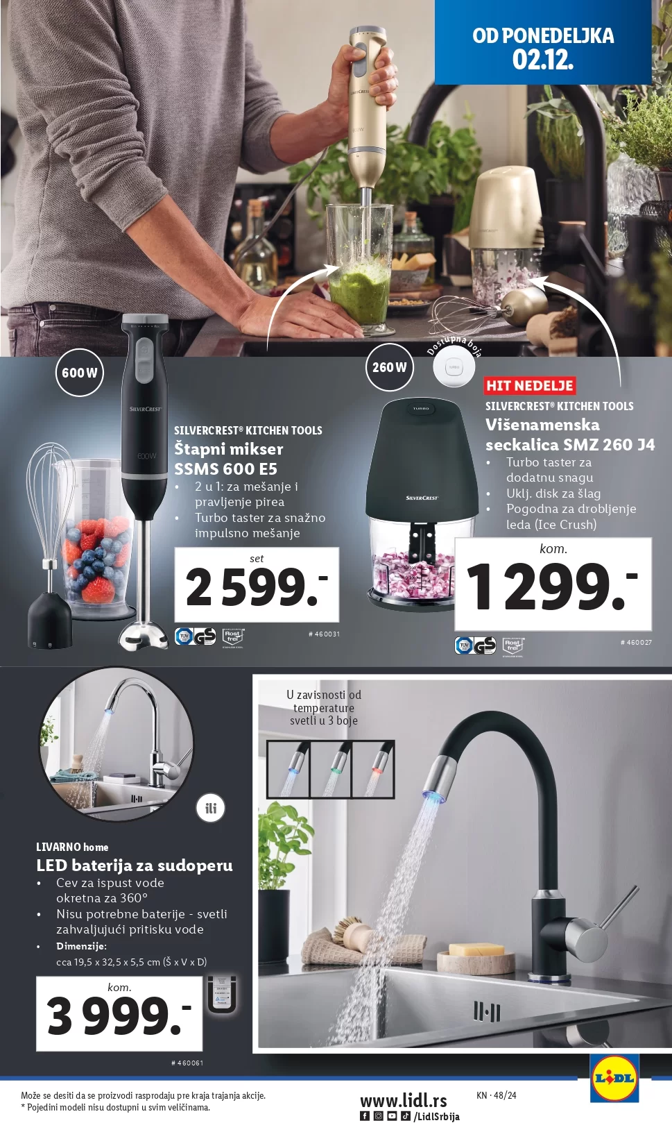 Lidl katalog NEPREHRANA 28.11-4.12.2024.