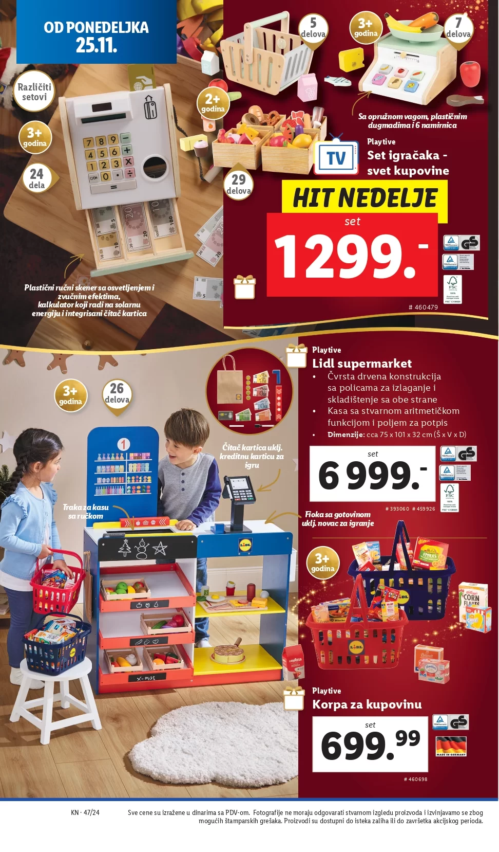 Lidl katalog NEPREHRANA 21-27.11.2024.