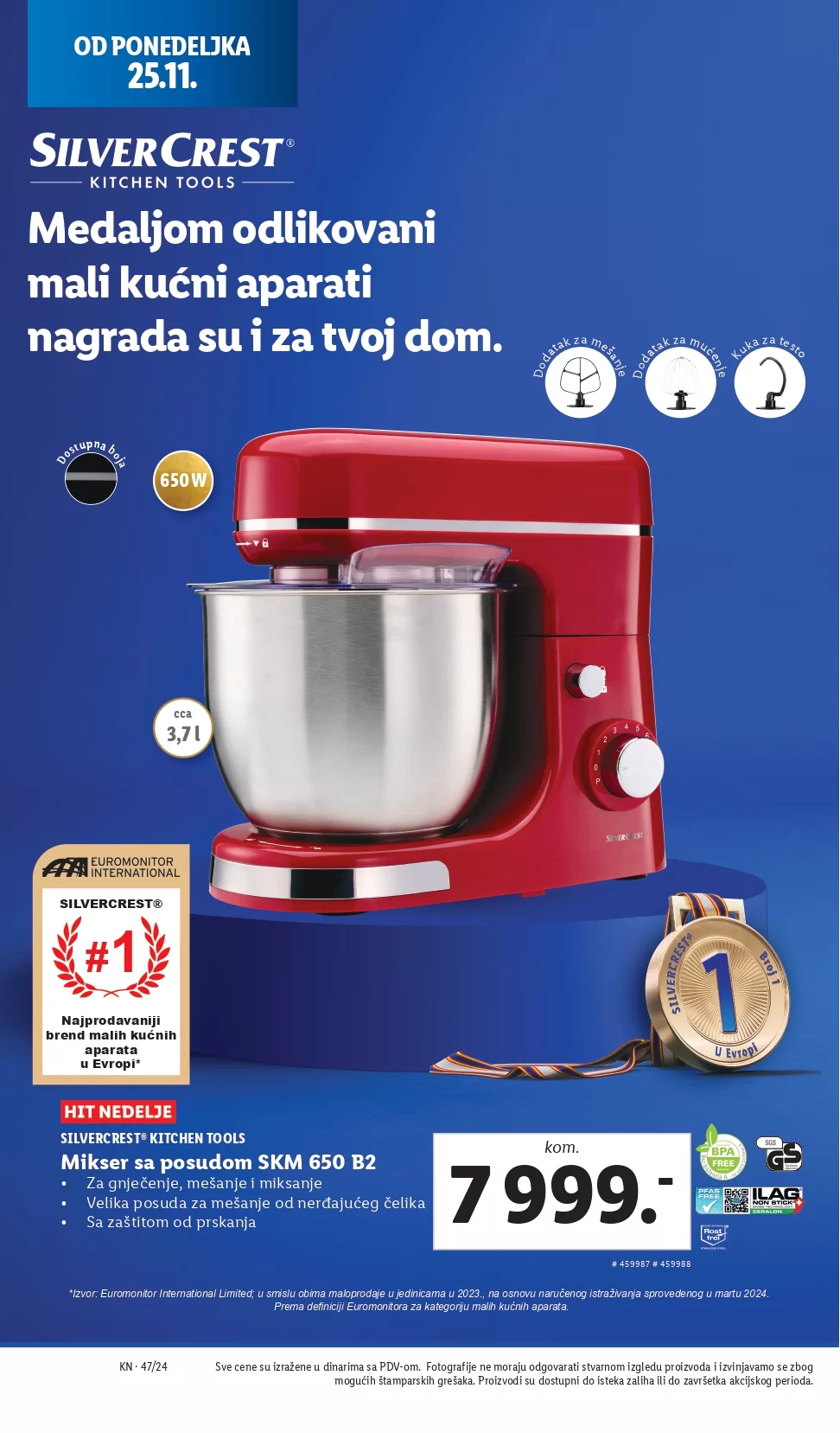 Lidl katalog NEPREHRANA 21-27.11.2024.