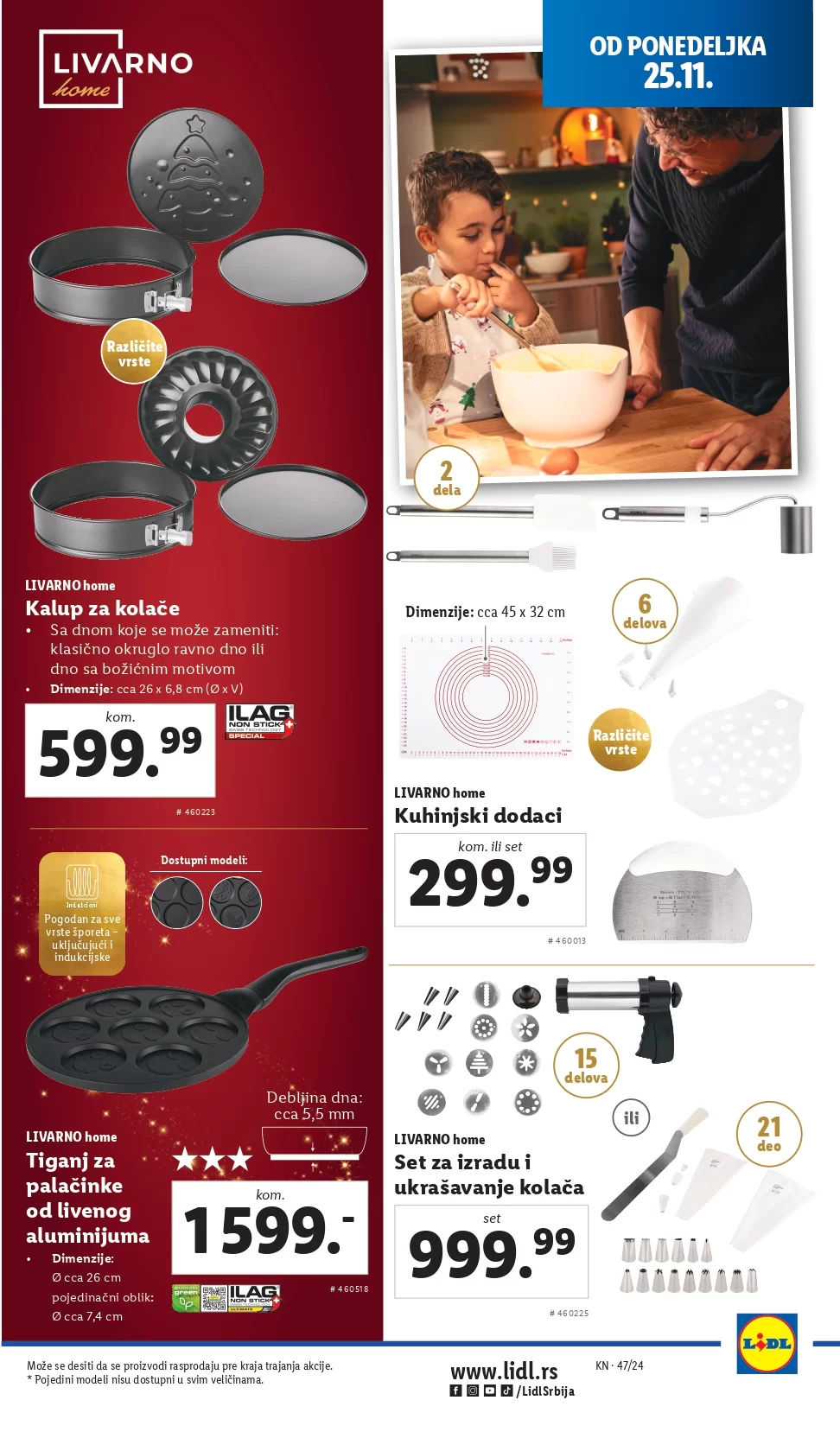 Lidl katalog NEPREHRANA 21-27.11.2024.