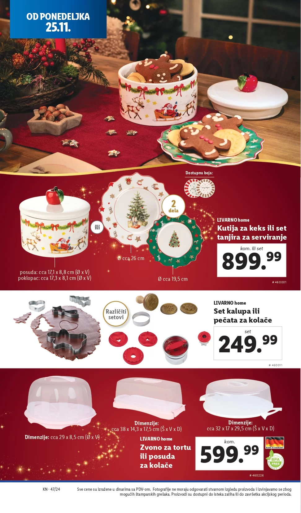 Lidl katalog NEPREHRANA 21-27.11.2024.