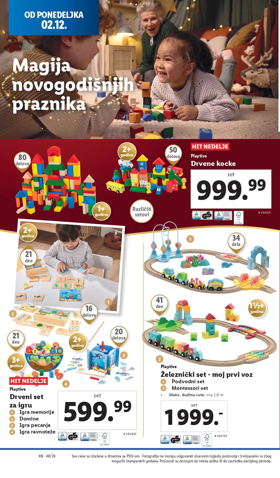 Lidl katalog NEPREHRANA 28.11-4.12.2024.