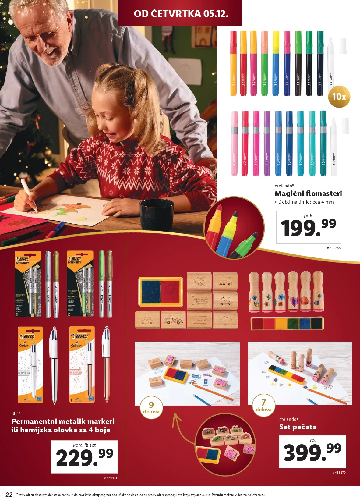 Lidl katalog NOVOGODIŠNJA MAGIJA 28.11.2024. do isteka zaliha
