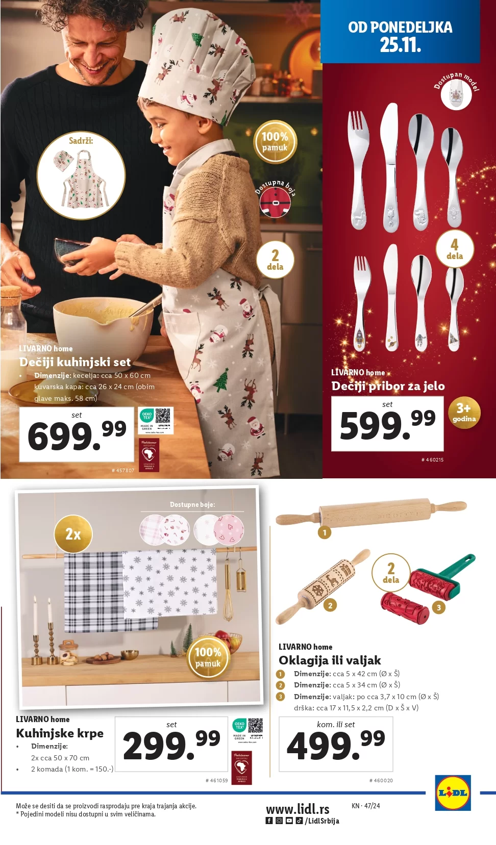 Lidl katalog NEPREHRANA 21-27.11.2024.