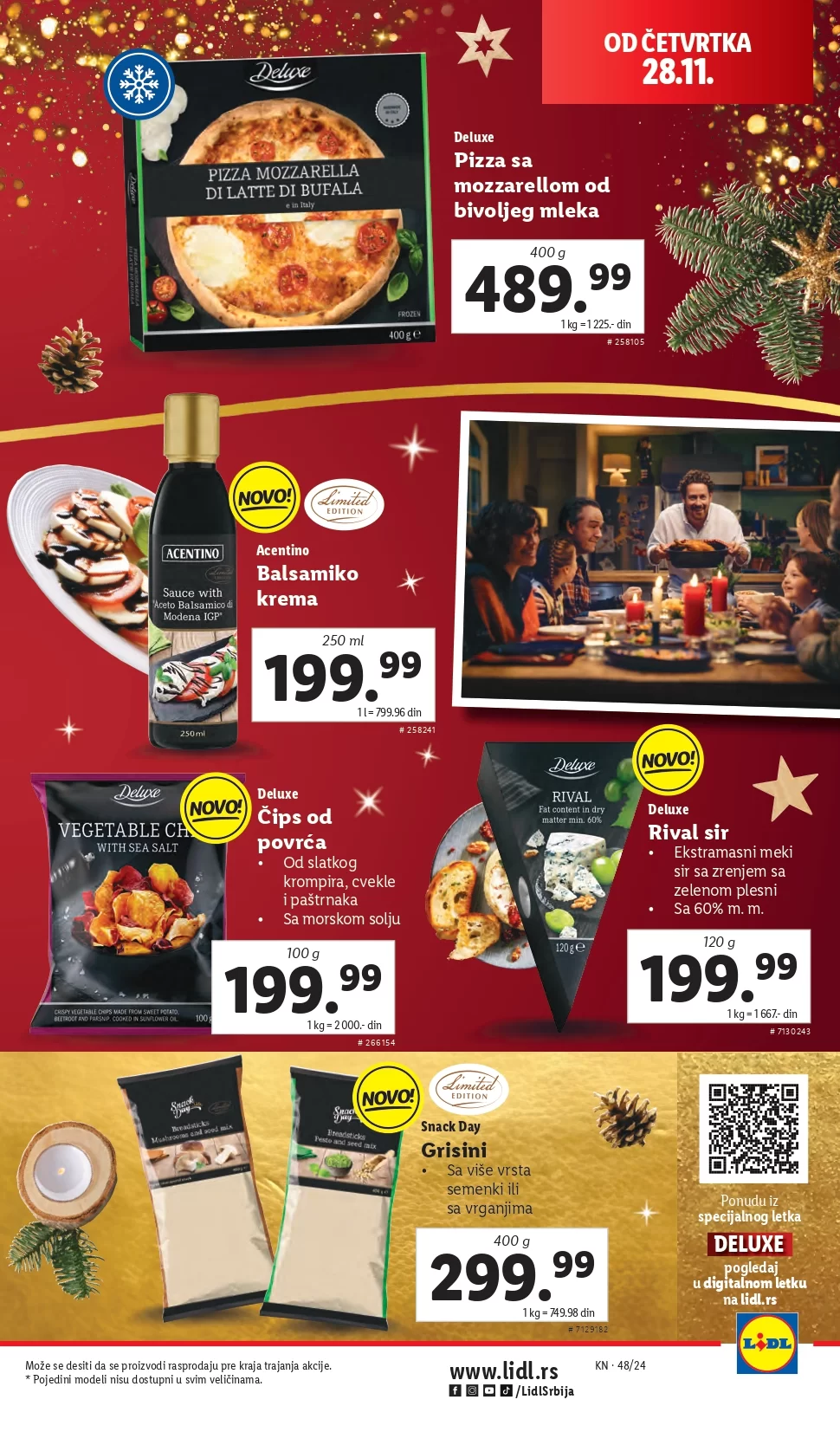 Lidl katalog PREHRANA 28.11-4.12.2024.