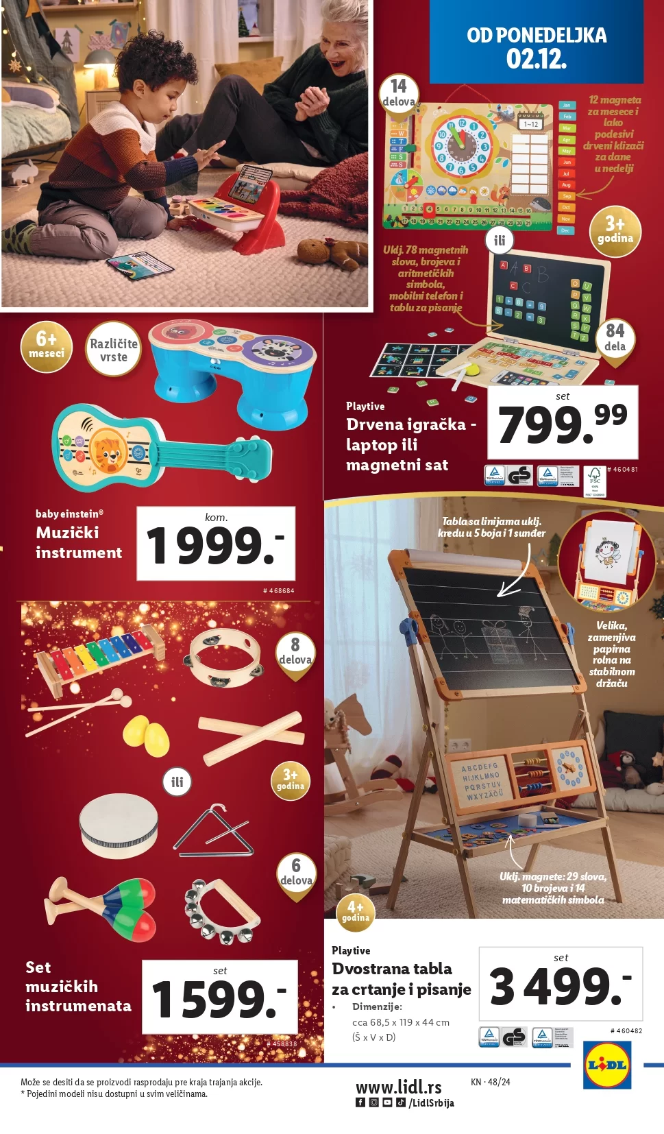 Lidl katalog NEPREHRANA 28.11-4.12.2024.
