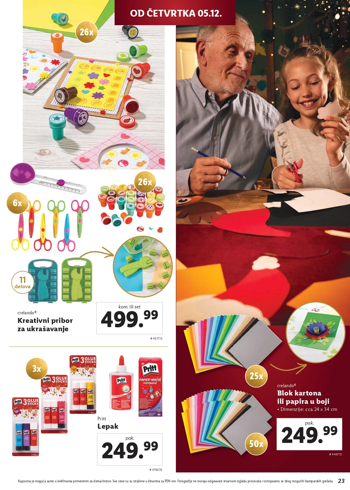 Lidl katalog NOVOGODIŠNJA MAGIJA 28.11.2024. do isteka zaliha