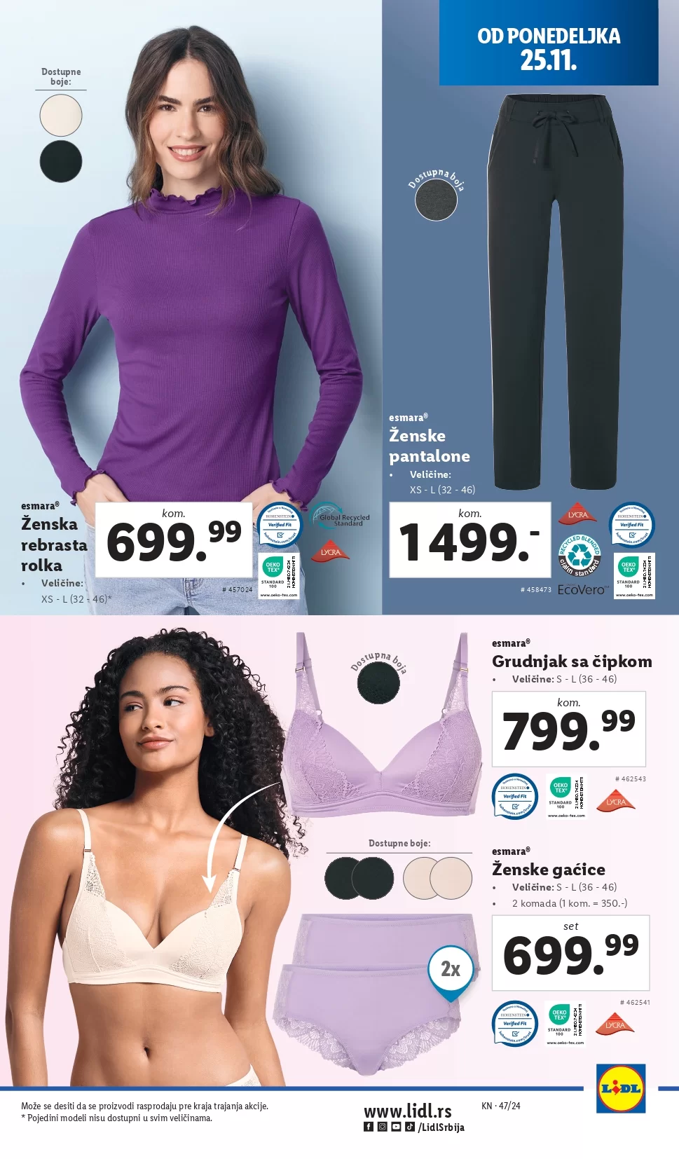 Lidl katalog NEPREHRANA 21-27.11.2024.