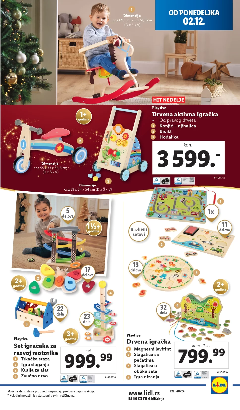Lidl katalog NEPREHRANA 28.11-4.12.2024.