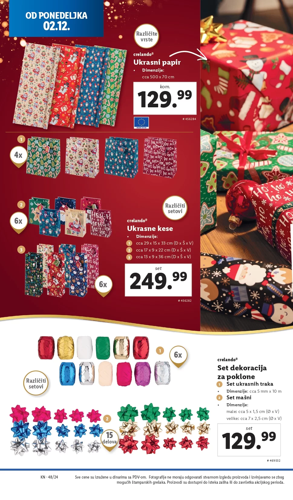 Lidl katalog NEPREHRANA 28.11-4.12.2024.