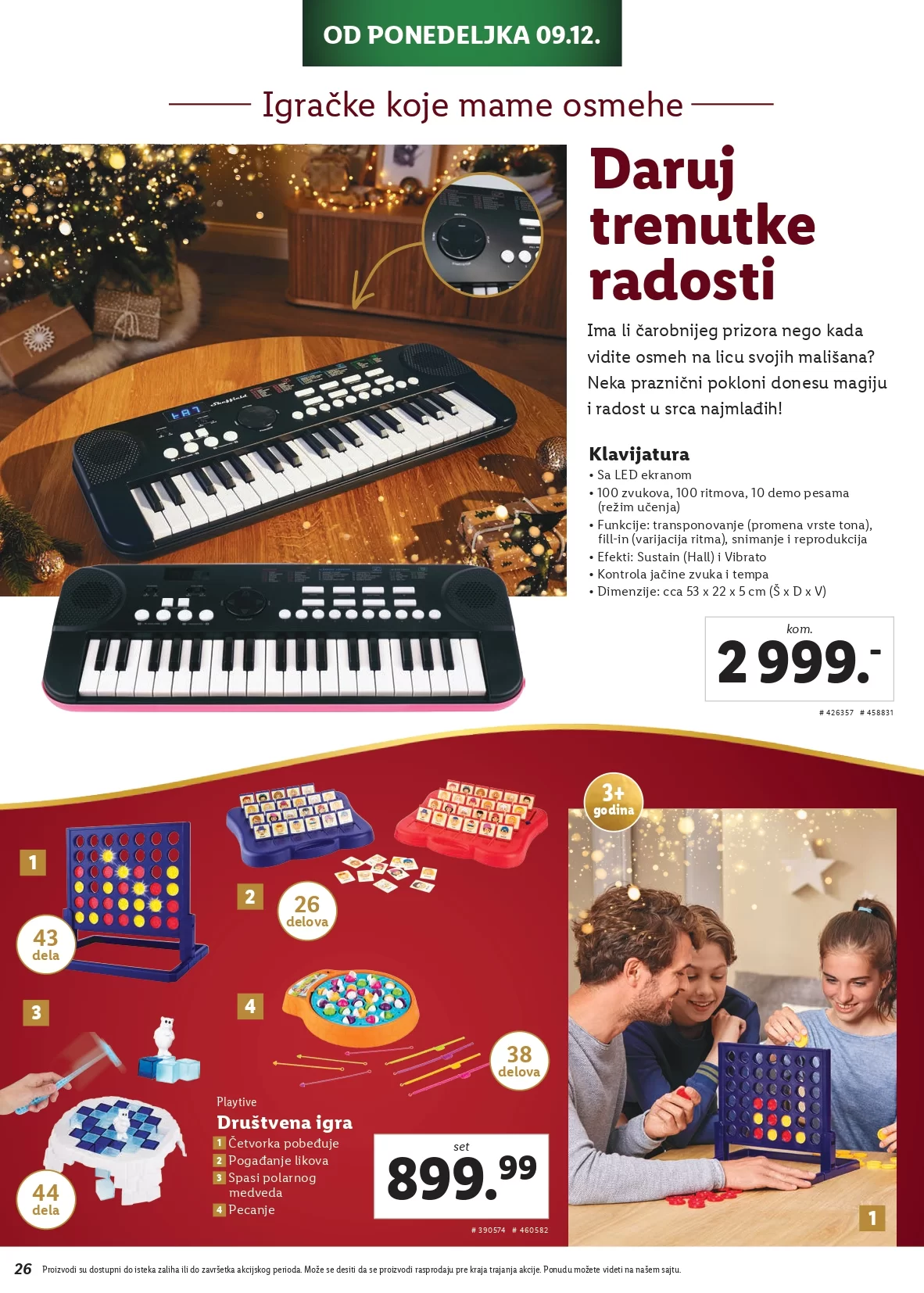 Lidl katalog NOVOGODIŠNJA MAGIJA 28.11.2024. do isteka zaliha