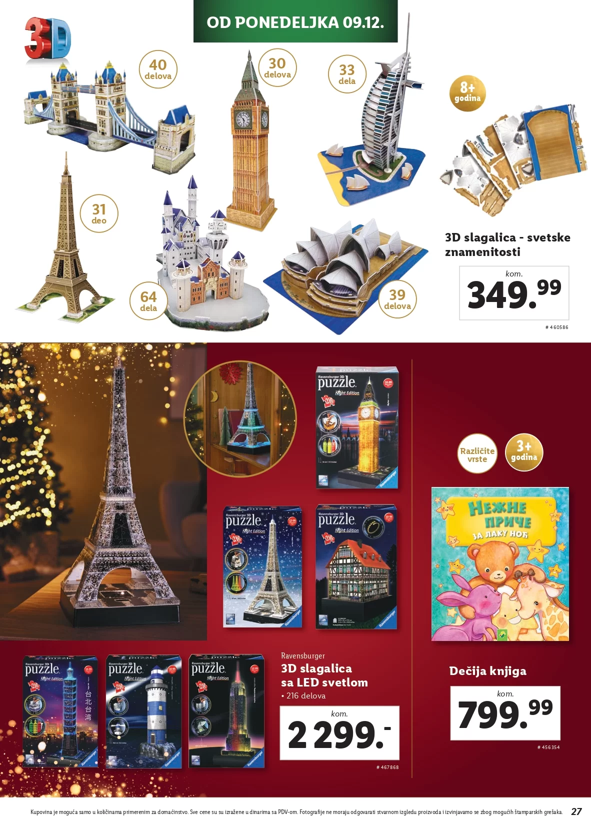 Lidl katalog NOVOGODIŠNJA MAGIJA 28.11.2024. do isteka zaliha