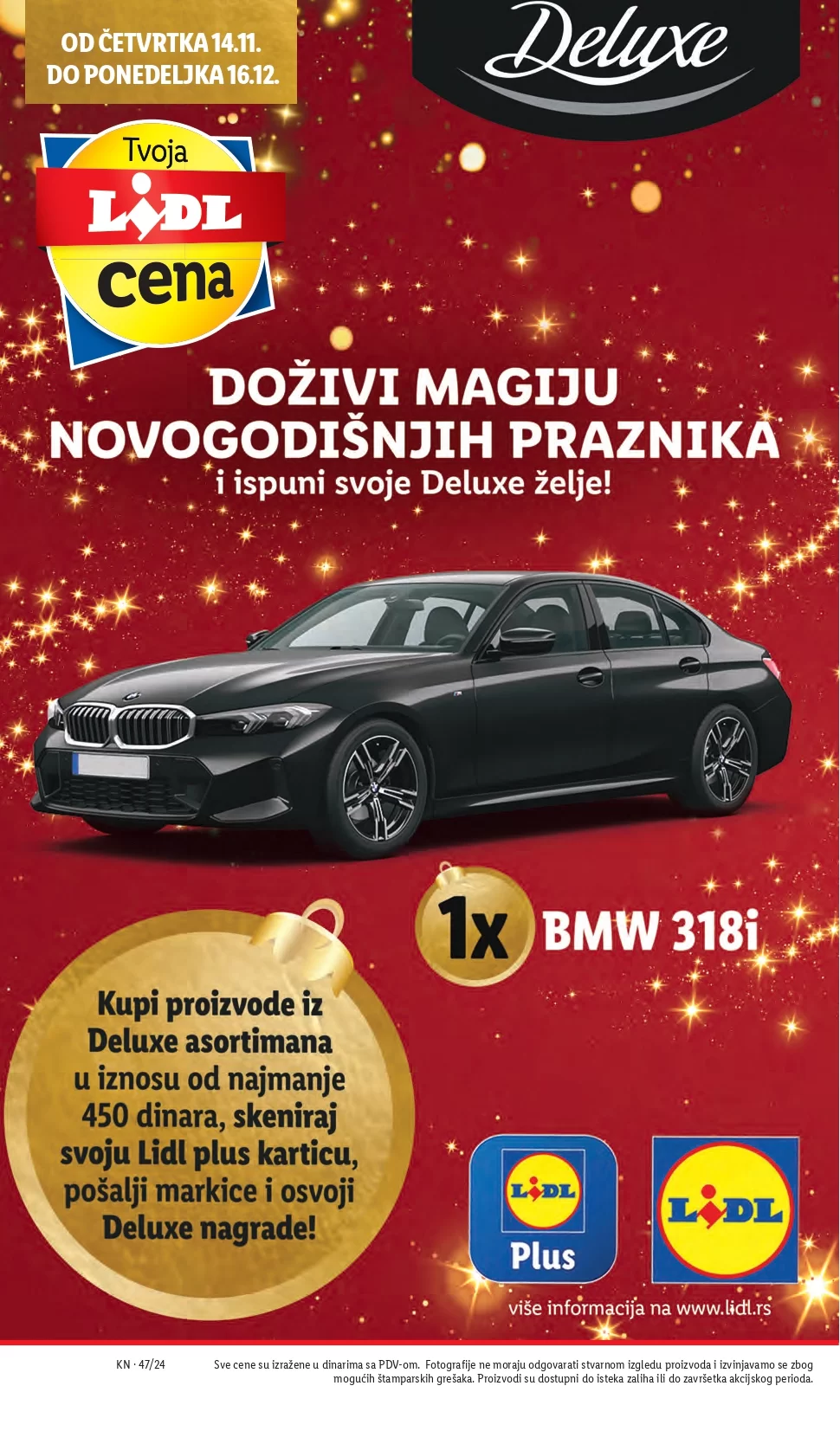 Lidl katalog PREHRANA 21-27.11.2024.
