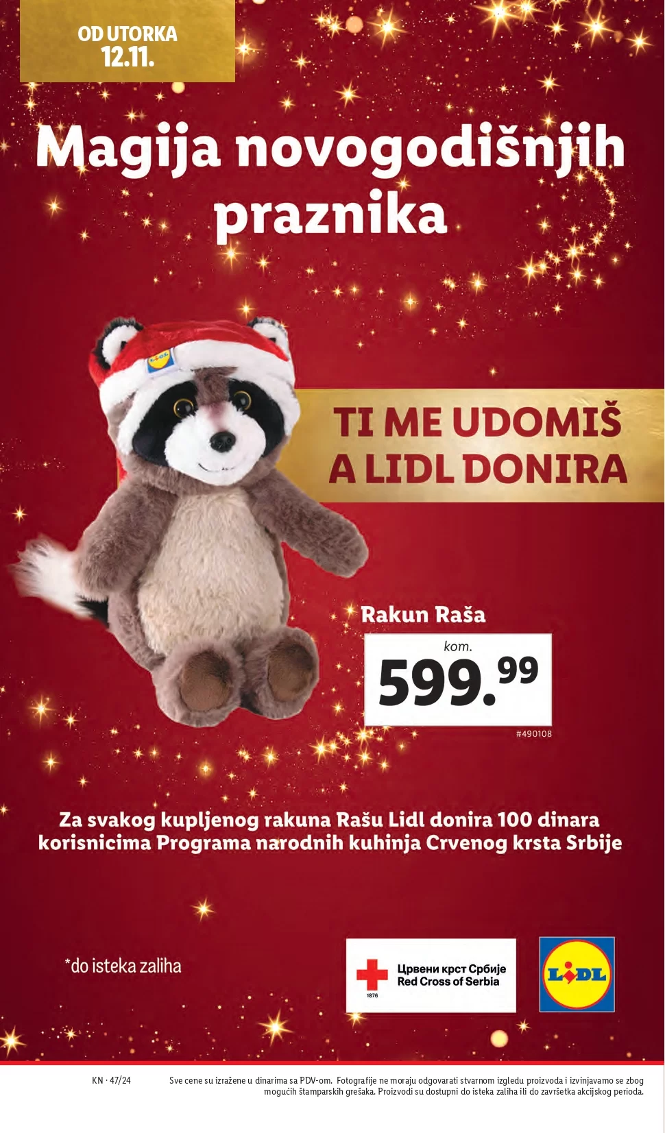 Lidl katalog PREHRANA 21-27.11.2024.