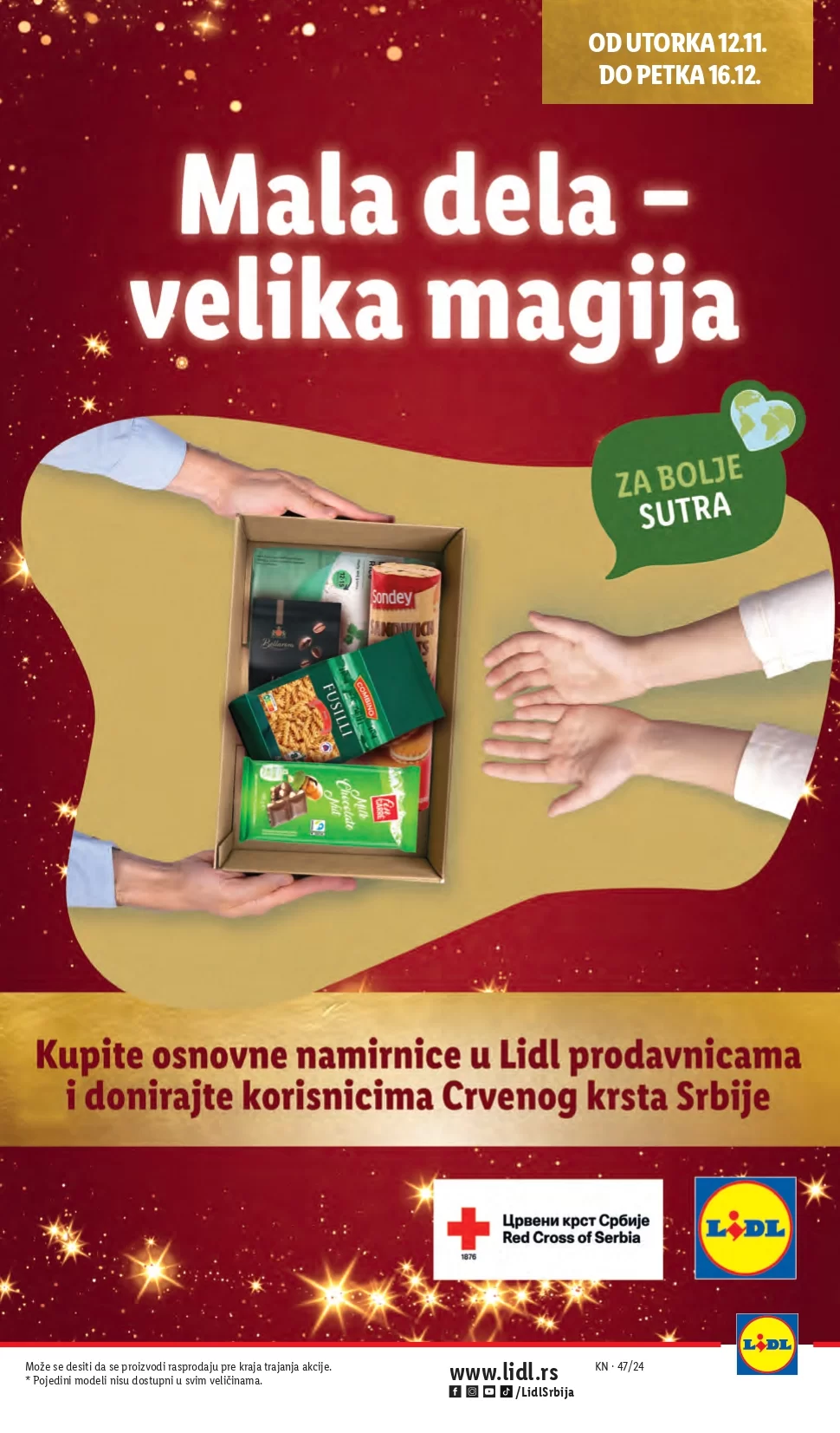 Lidl katalog PREHRANA 21-27.11.2024.