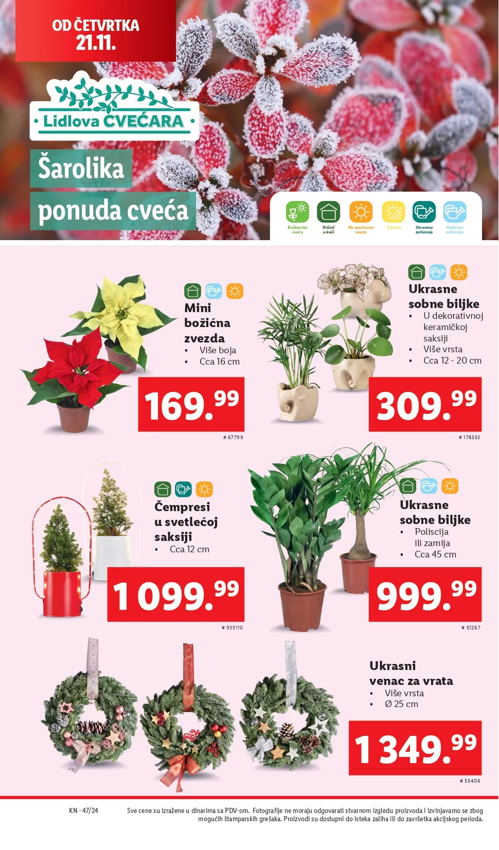 Lidl katalog PREHRANA 21-27.11.2024.