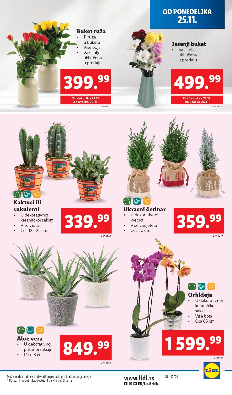 Lidl katalog PREHRANA 21-27.11.2024.