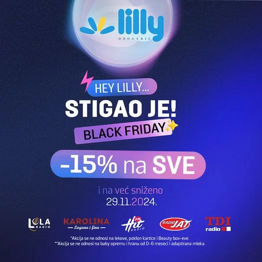 Lilly BLACK FRIDAY 29.11.2024.