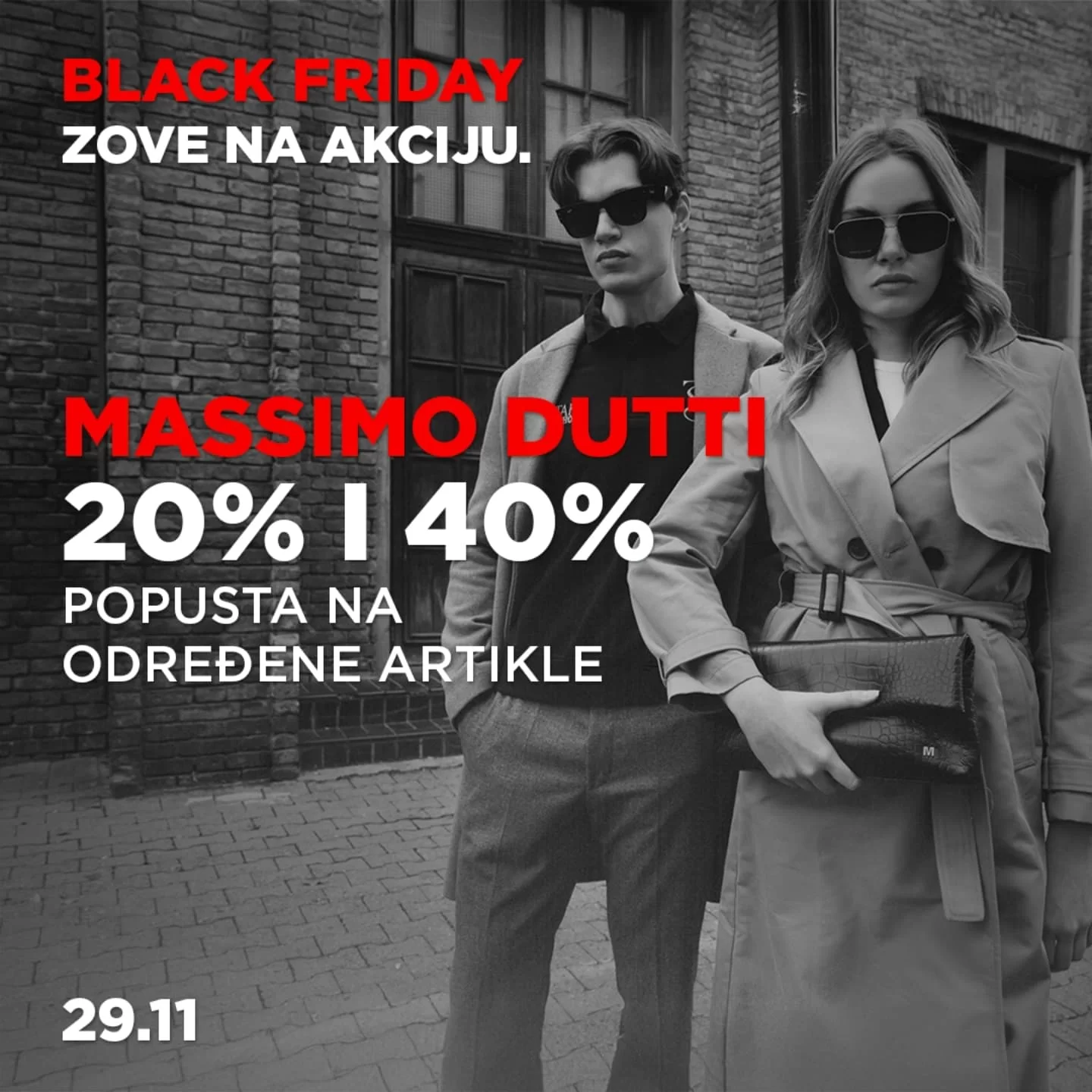 Massimo Dutti BLACK FRIDAY 29.11.2024.
