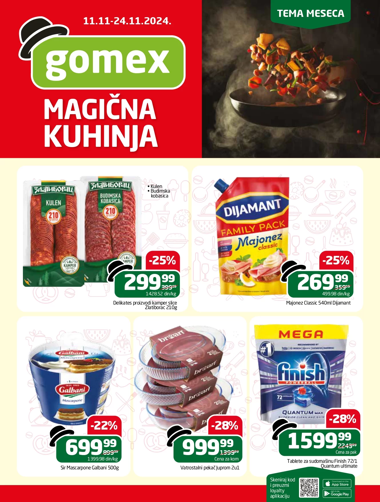Gomex katalog TEMA MESECA 11-24.11.2024.