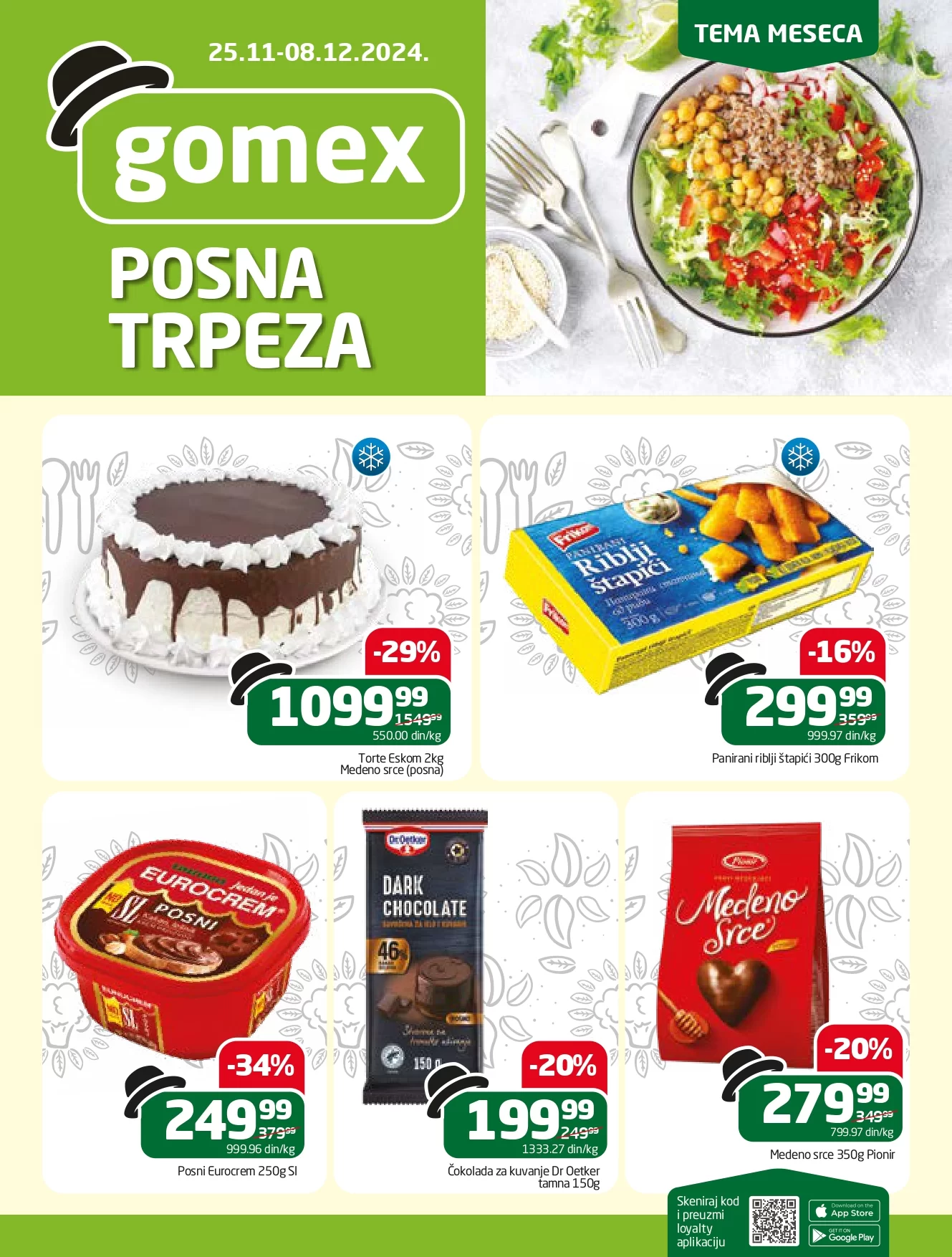 Gomex katalog TEMA MESECA 25.11-8.12.2024.