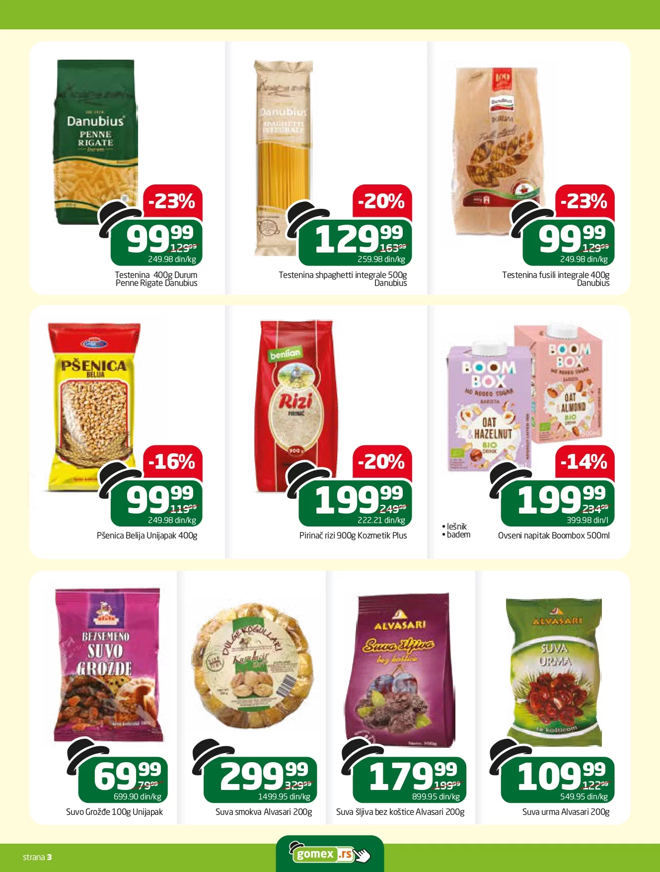 Gomex katalog TEMA MESECA 25.11-8.12.2024.