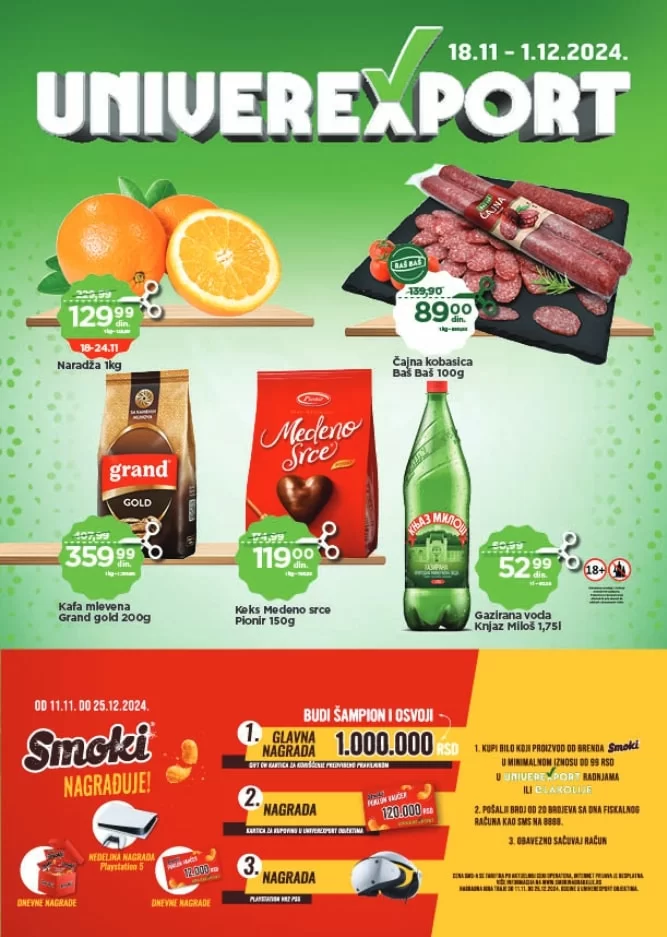 Univerexport katalog 18.11-1.12.2024.