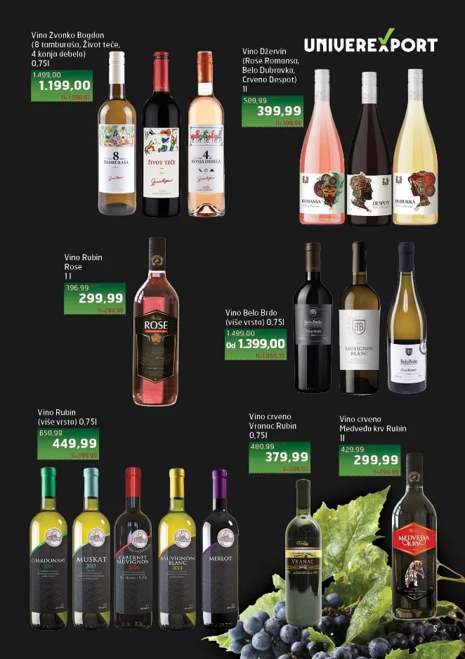 Univerexport katalog VINA 7.11-7.12.2024.