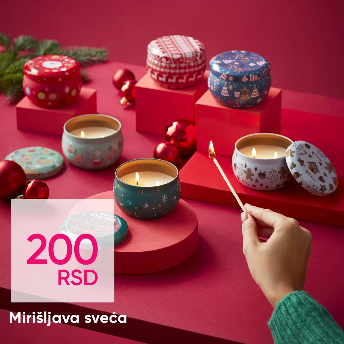 Pepco PRAZNIČNE DEKORACIJE decembar 2024.