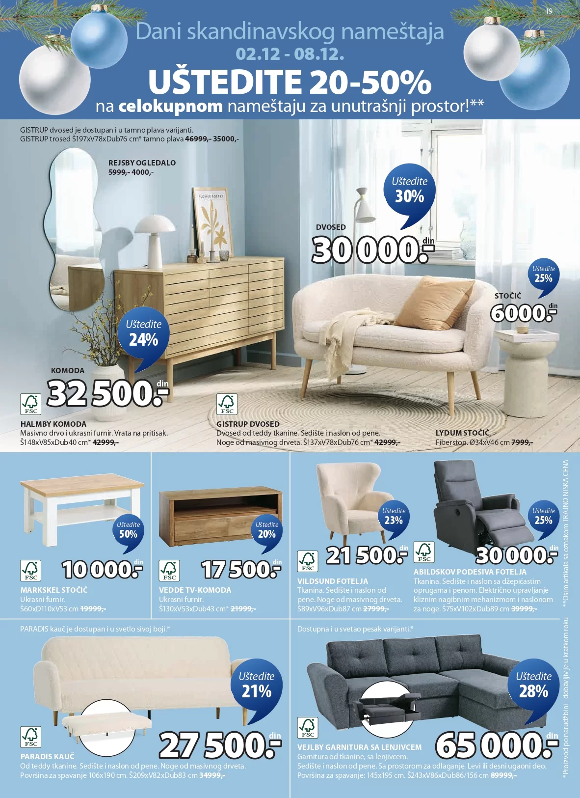 Jysk katalog 2-8.12.2024.