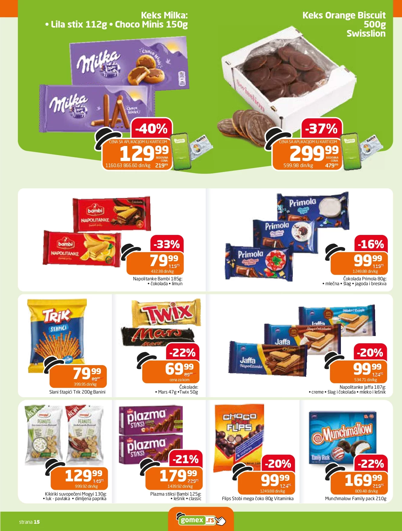 Gomex katalog AKCIJE IZ ŠEŠIRA 18.12.2024-7.1.2025.