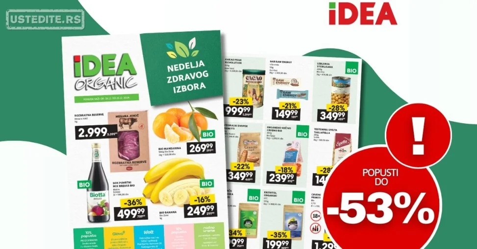 Idea katalog ORGANIC 19-25.12.2024.