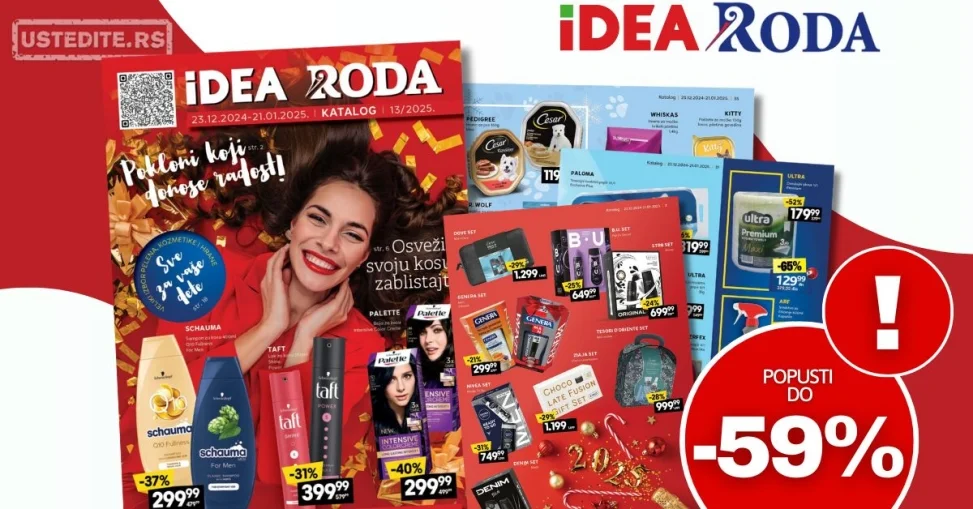 Roda & Idea katalog NEPREHRANA 23.12.2024-21.1.2025.