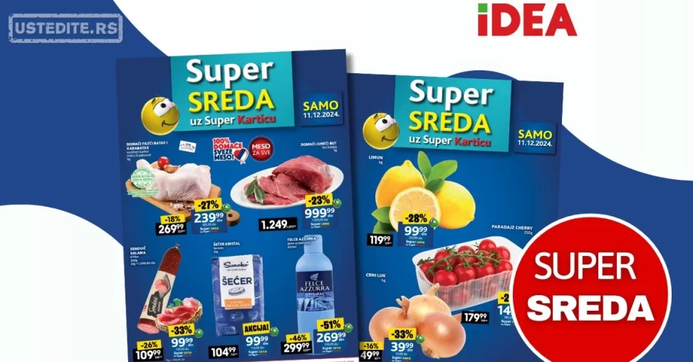Idea SUPER SREDA 11.12.2024.