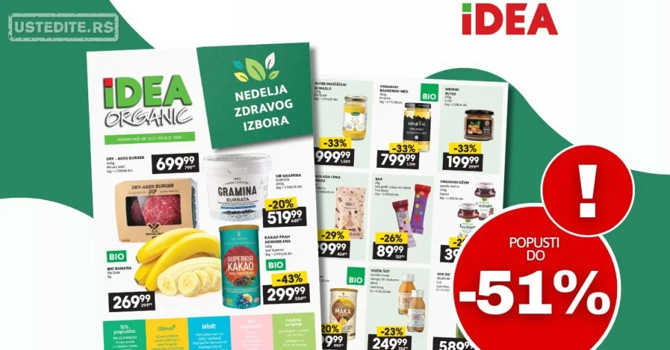 Idea katalog ORGANIC 12-18.12.2024.