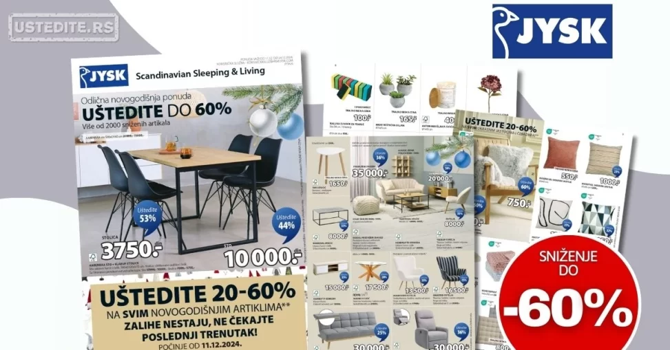 Jysk katalog 11-24.12.2024.