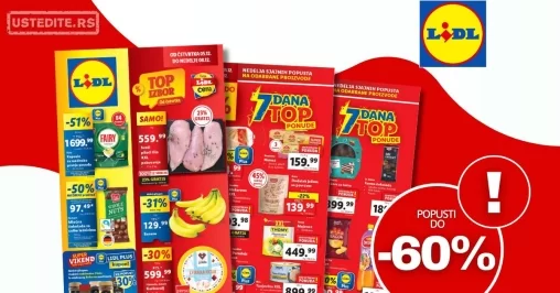 Lidl katalog PREHRANA 5-11.12.2024.