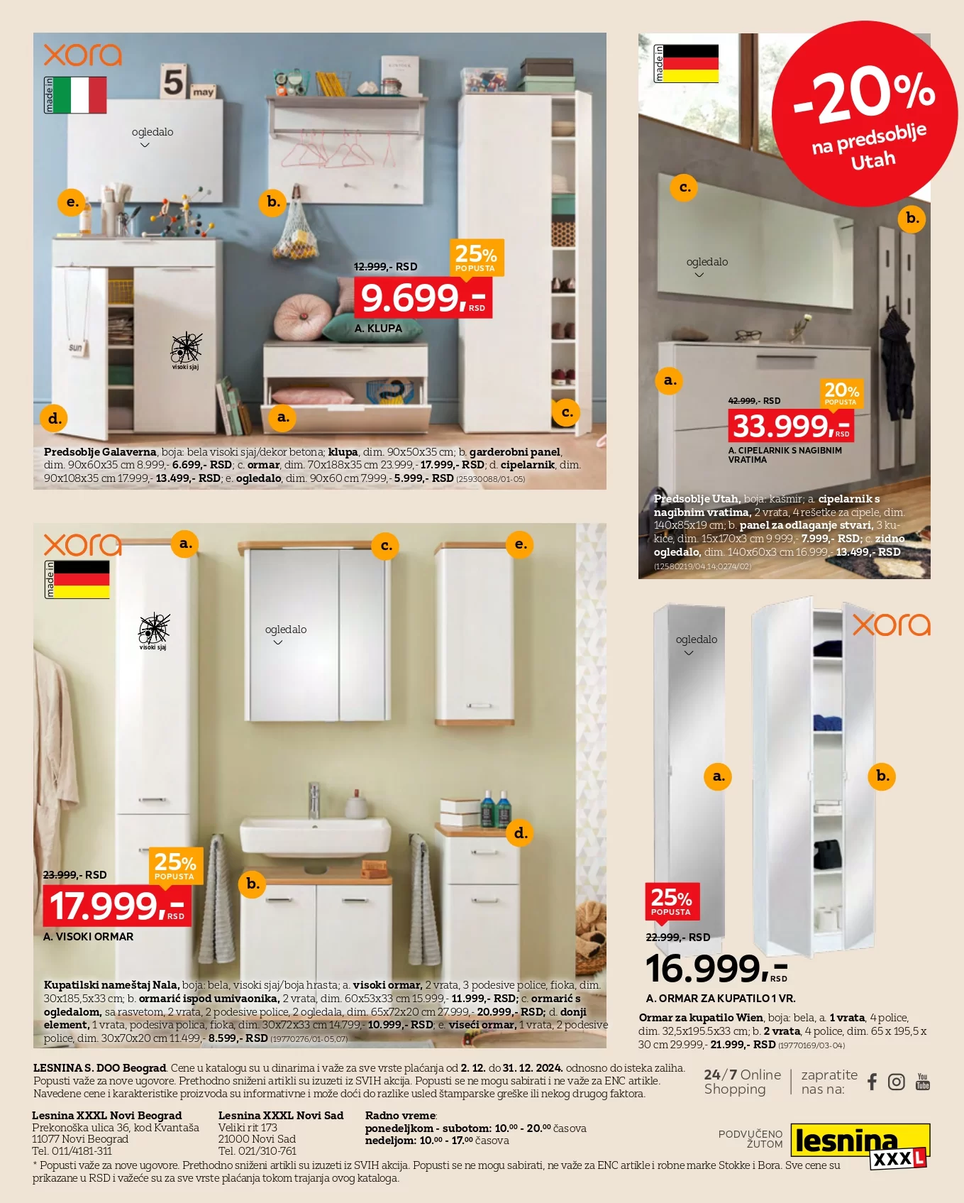 Lesnina XXXL katalog 2.12-31.12.2024.