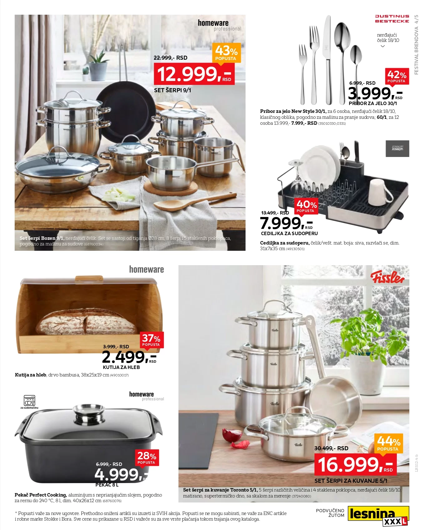 Lesnina XXXL katalog OPREMA ZA DOM 2-31.12.2024.