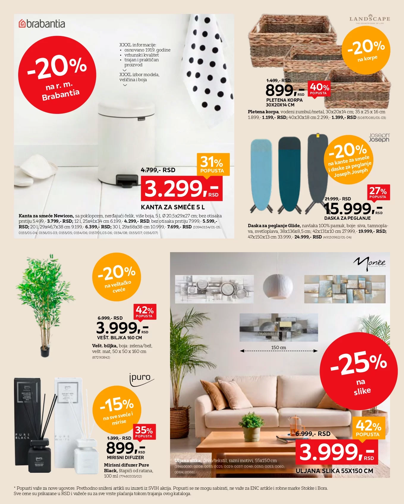 Lesnina XXXL katalog OPREMA ZA DOM 2-31.12.2024.