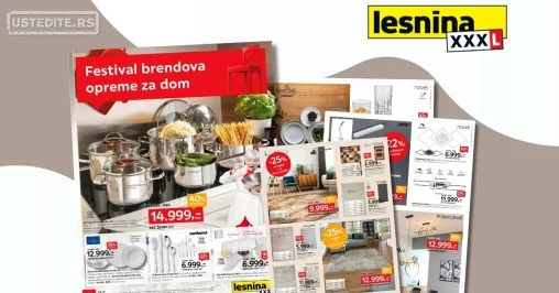 Lesnina XXXL katalog OPREMA ZA DOM 2-31.12.2024.